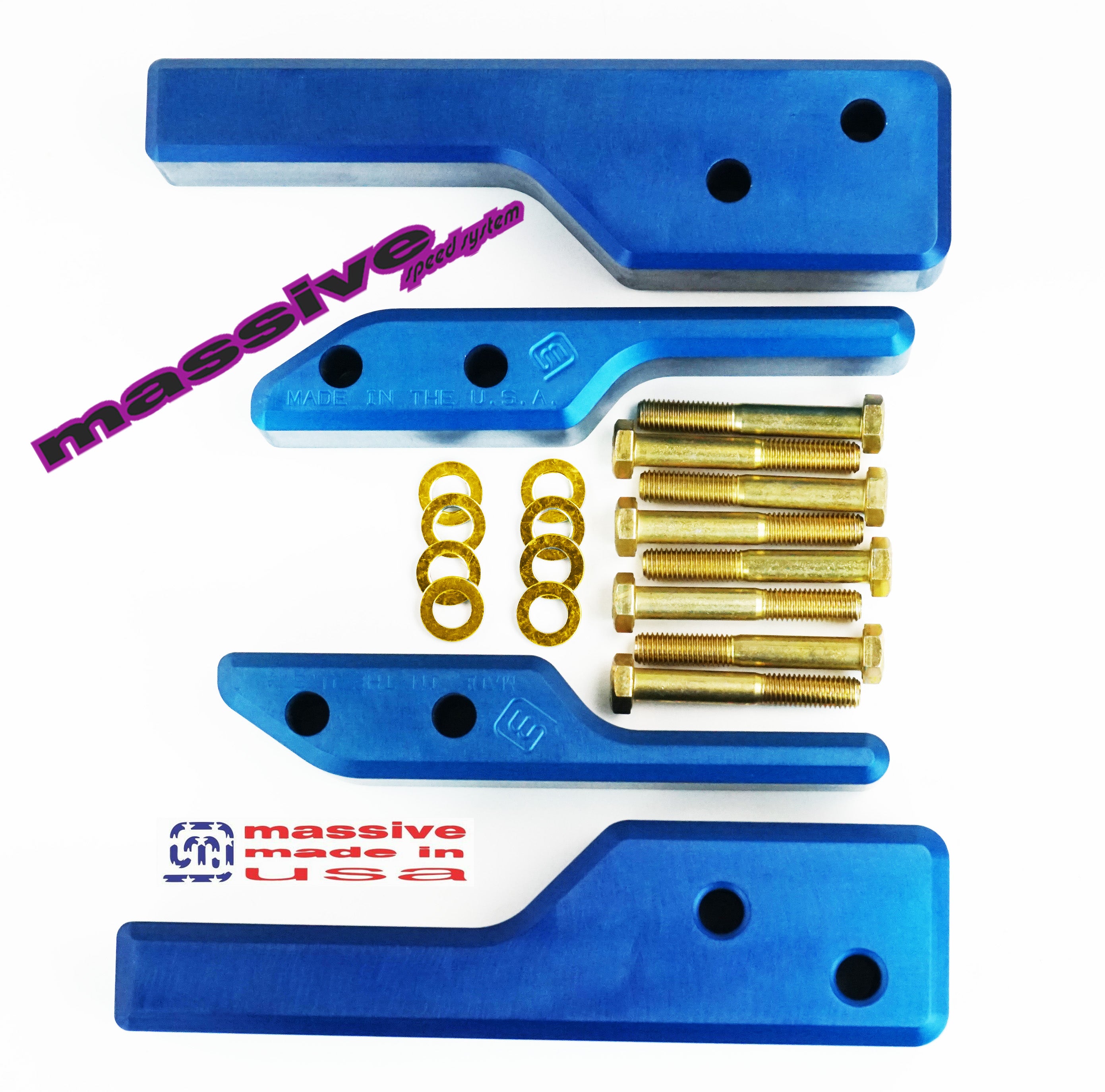 Massive Speed System Billet High Clearance Intrusion Beams - 2021 + Fo