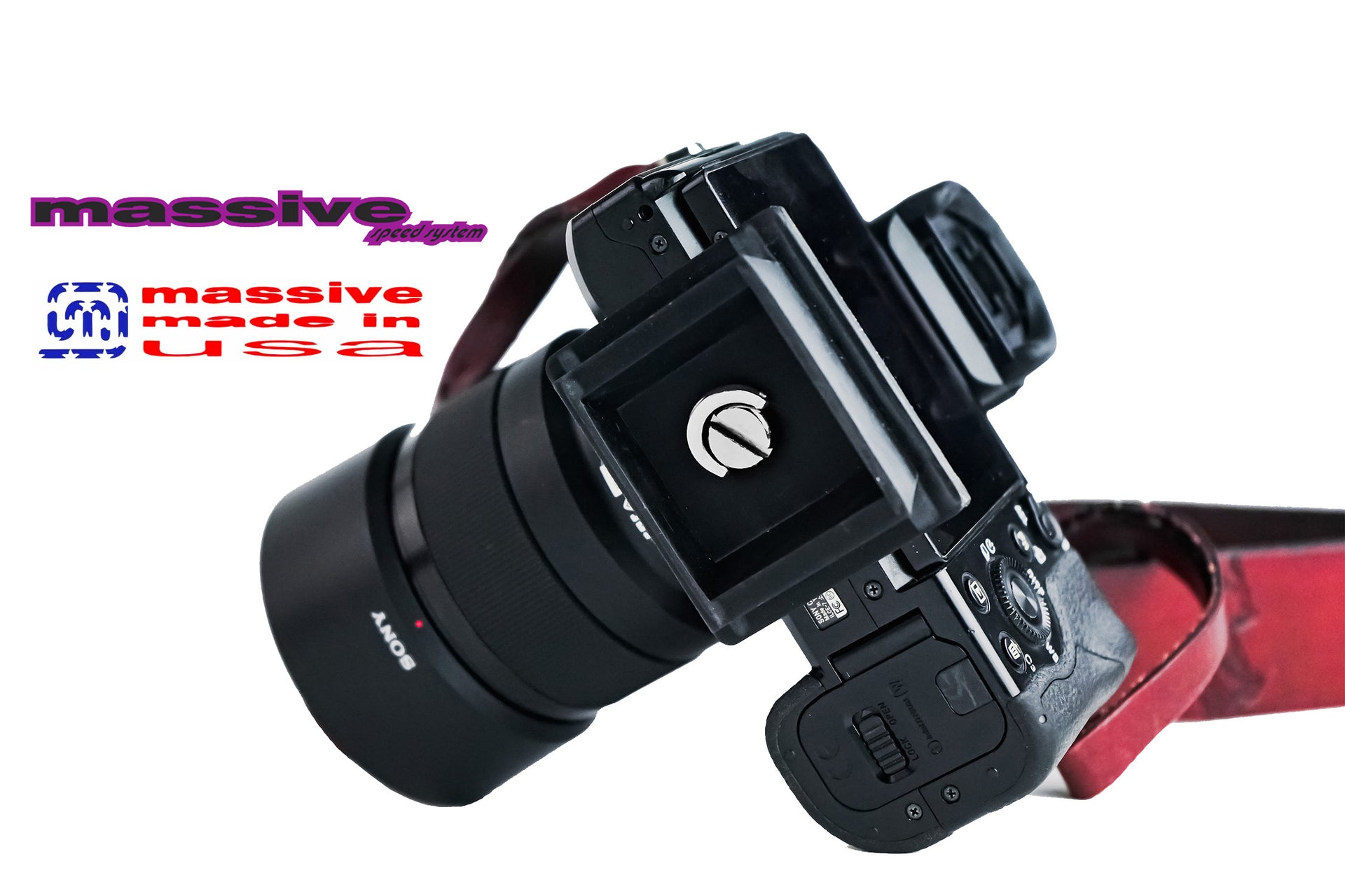 Camera Tripod Quick Release Plate Shoe - Massive Speed System