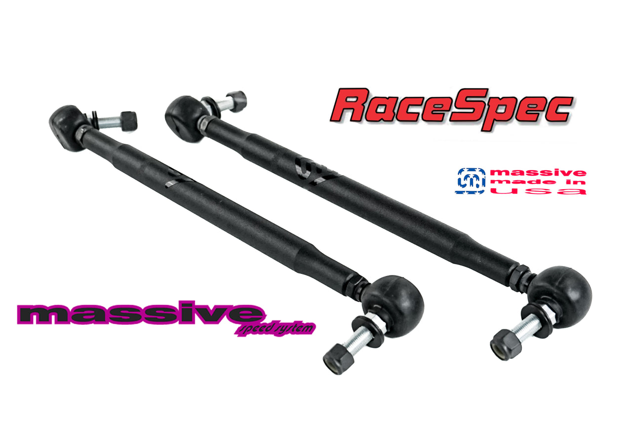 Massive RaceSpec Adjustable Front ARB Sway Bar End Links Mazda/Focus/Volvo/BMW
