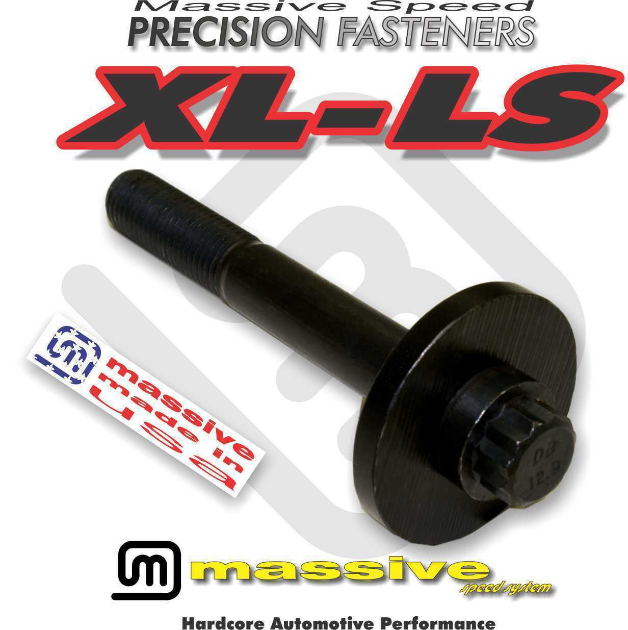 Massive Speed Extra Length Crank Damper Balancer Pulley Bolt LS1Gen lll V8 ARP LS LSX System