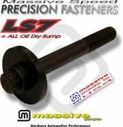 MSS Crank Harmonic Damper Balancer Pulley Bolt LS3 LS7 LS9 ZR1 Z06 Z/28 Dry Sump - Massive Speed System