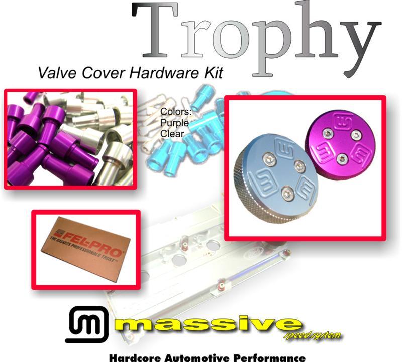 Massive Trophy Valve Cover Hardware Kit - Massive Speed System