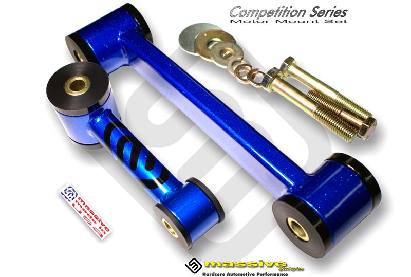 Massive Competition Series Engine Mounts Neon 2.0 SOHC 2000-2005 Solid Upper Lower Set 2 SX - Massive Speed System