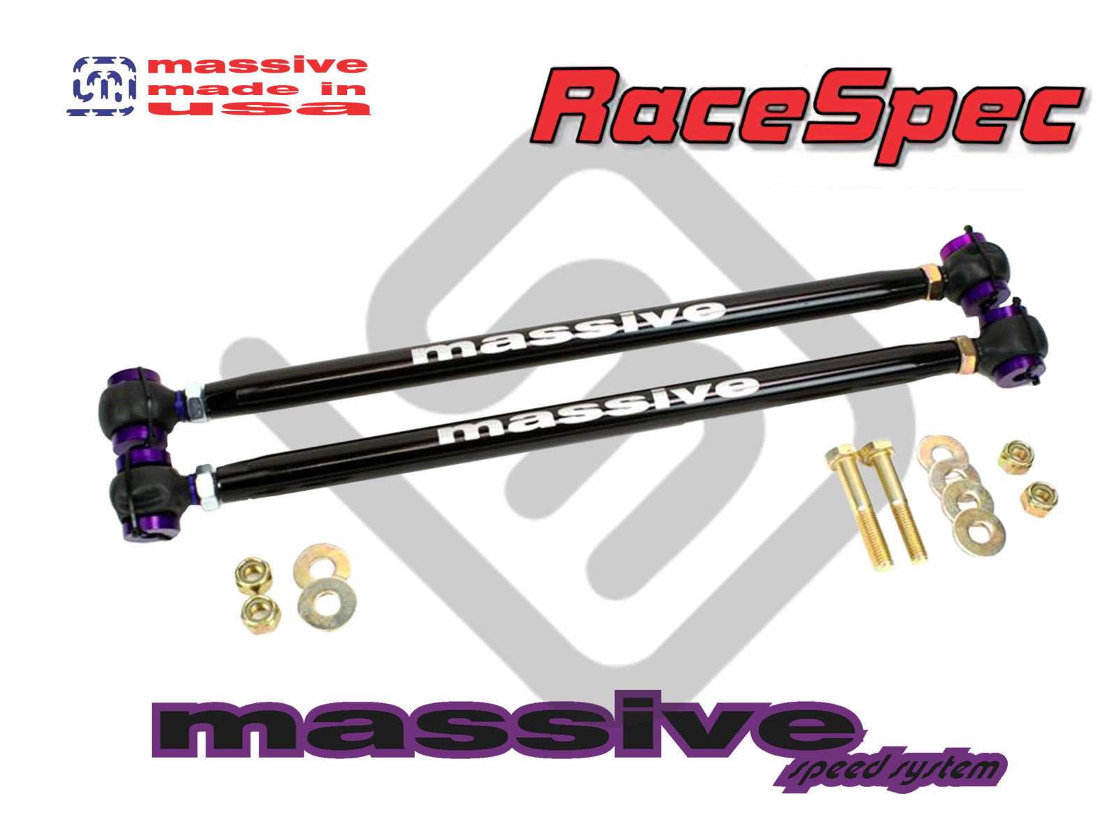 Massive RaceSpec Watts Link With Rubber Booted System Panther Chassis 98-11 Crown Victoria - Massive Speed System