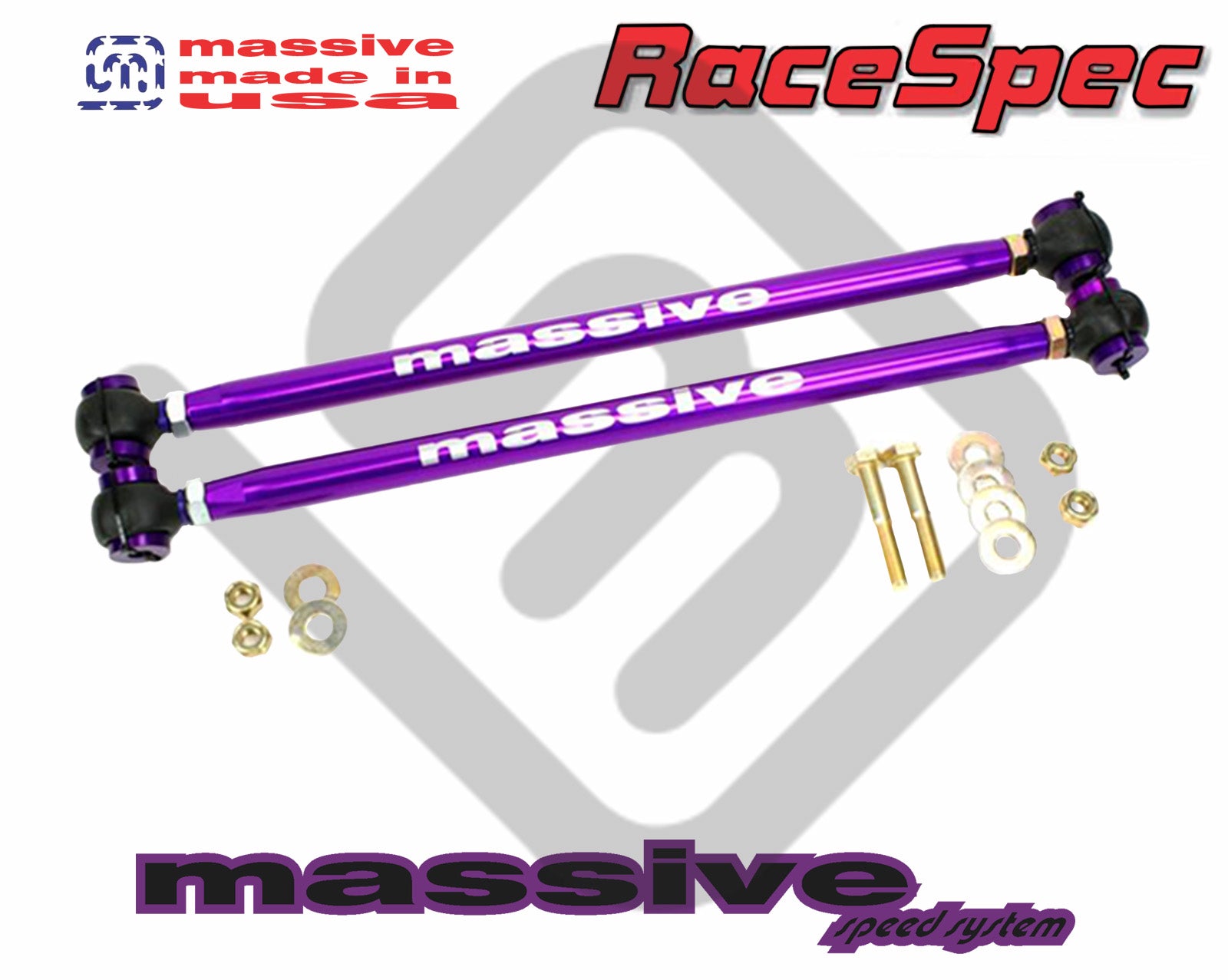 Massive RaceSpec Watts Link With Rubber Booted System Panther Chassis