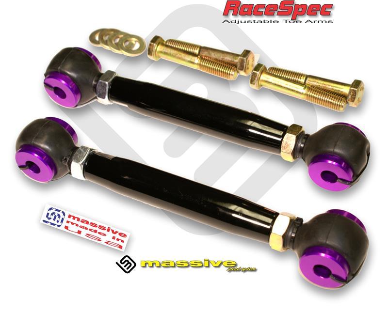 Massive Race Adjustable Rear Toe Control Arms Focus 00-18 Massive Race Adjustable Rear Toe Control Arms Focus 00-18