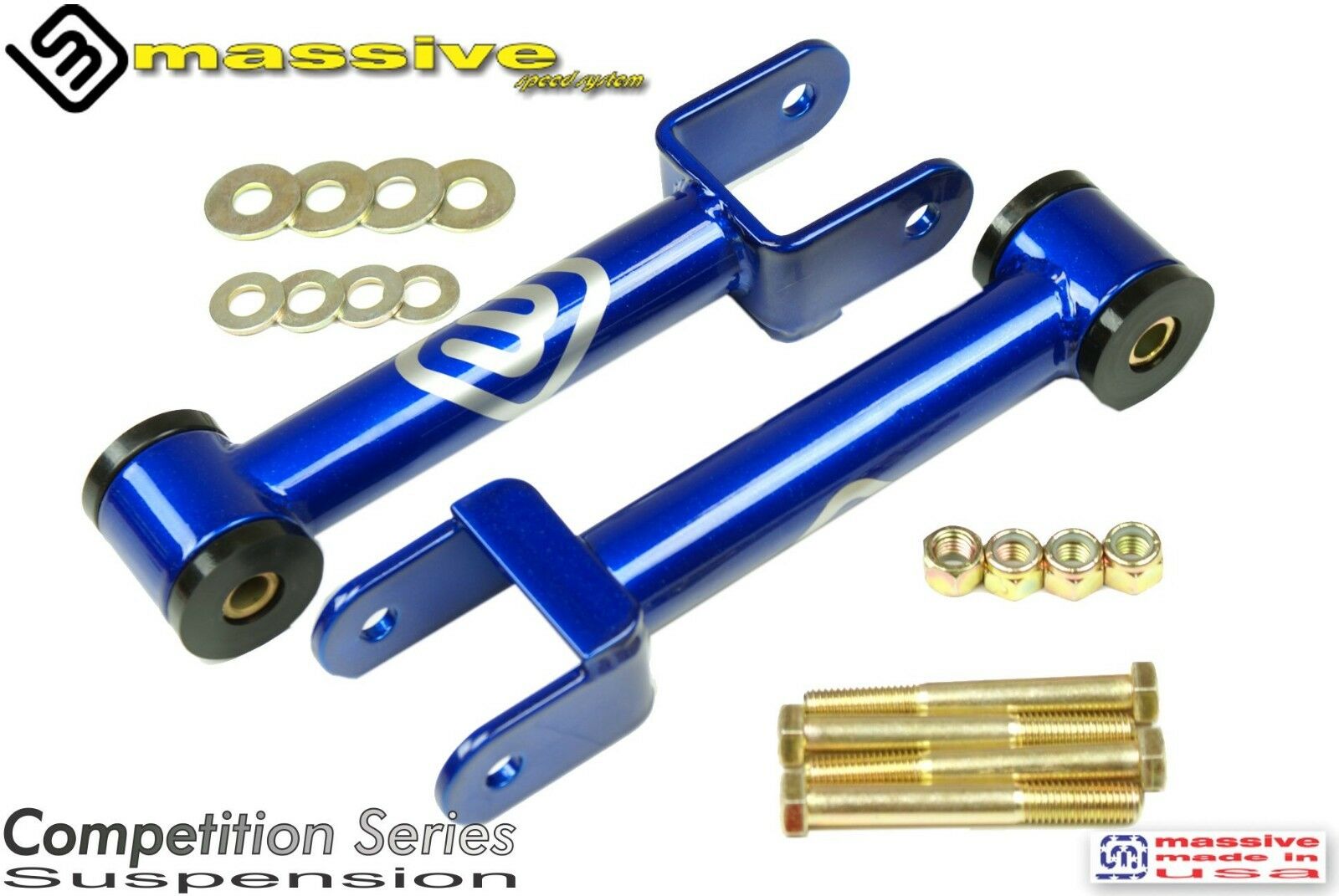 Massive Speed COMPETITION Series Rear Upper Control Arms 68-72 GM A Body - Massive Speed System