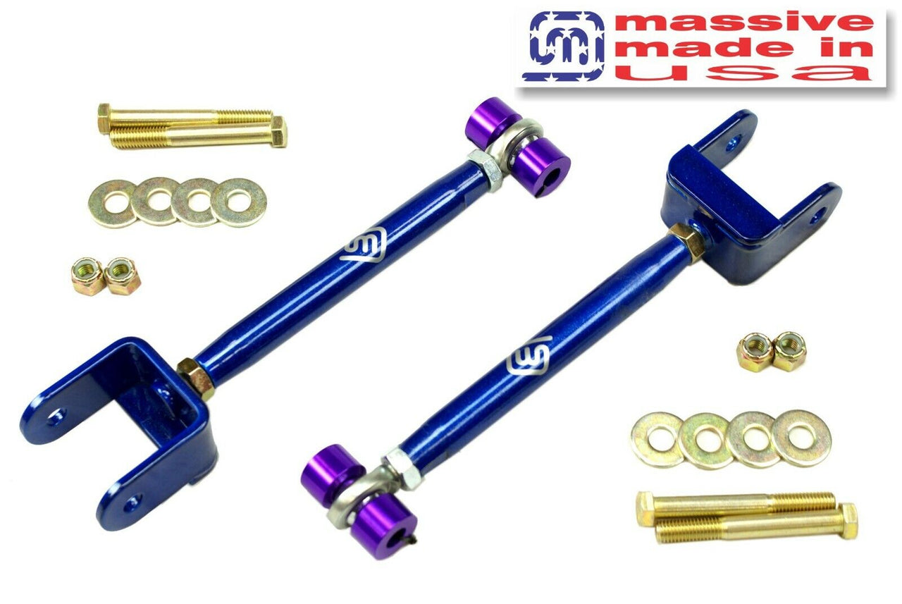 Massive Speed RaceSpec Series Rear Adjustable Upper Control Arms 64-67 GM A Body