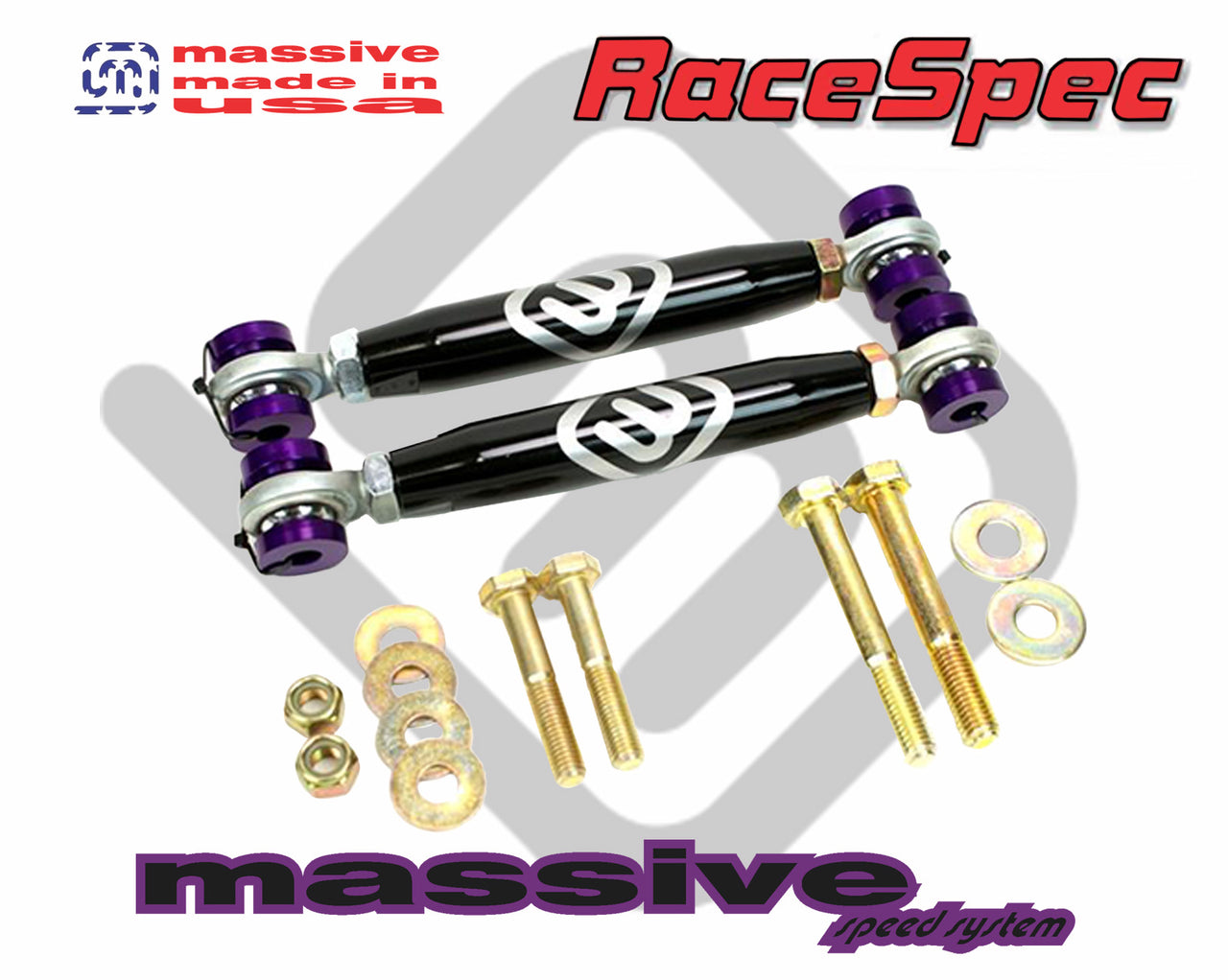 Massive RaceSpec Adjustable Upper Control Arms 98-11 Panther Chassis