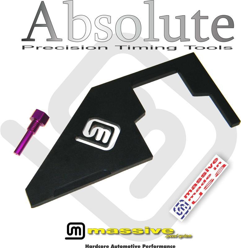 Massive Absolute Timing Tool2 Piece kit is designed specifically for the turbocharged DISI Direct injected 2.3 MZR motor found in MAZDASPEED 3 and 6. MATO'8755.0