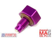 Massive Speed Mag Oil Pan Drain Plug GM LS Engines - Massive Speed System