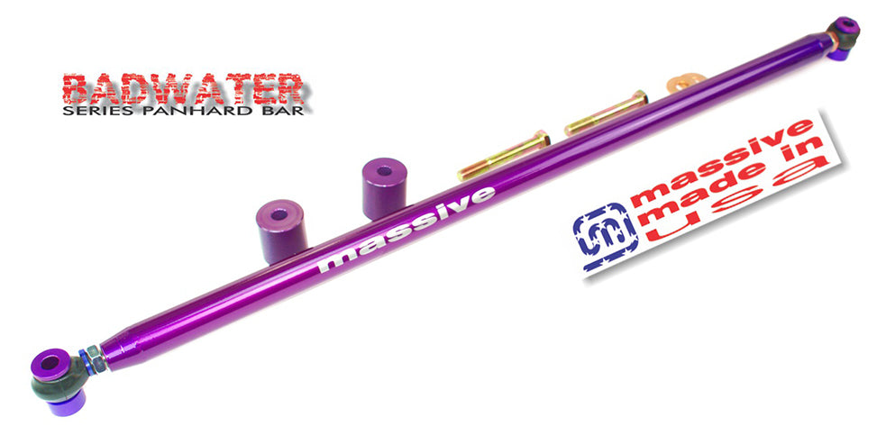 Massive Badwater Series Adjustable Panhard Track Bar 2021+