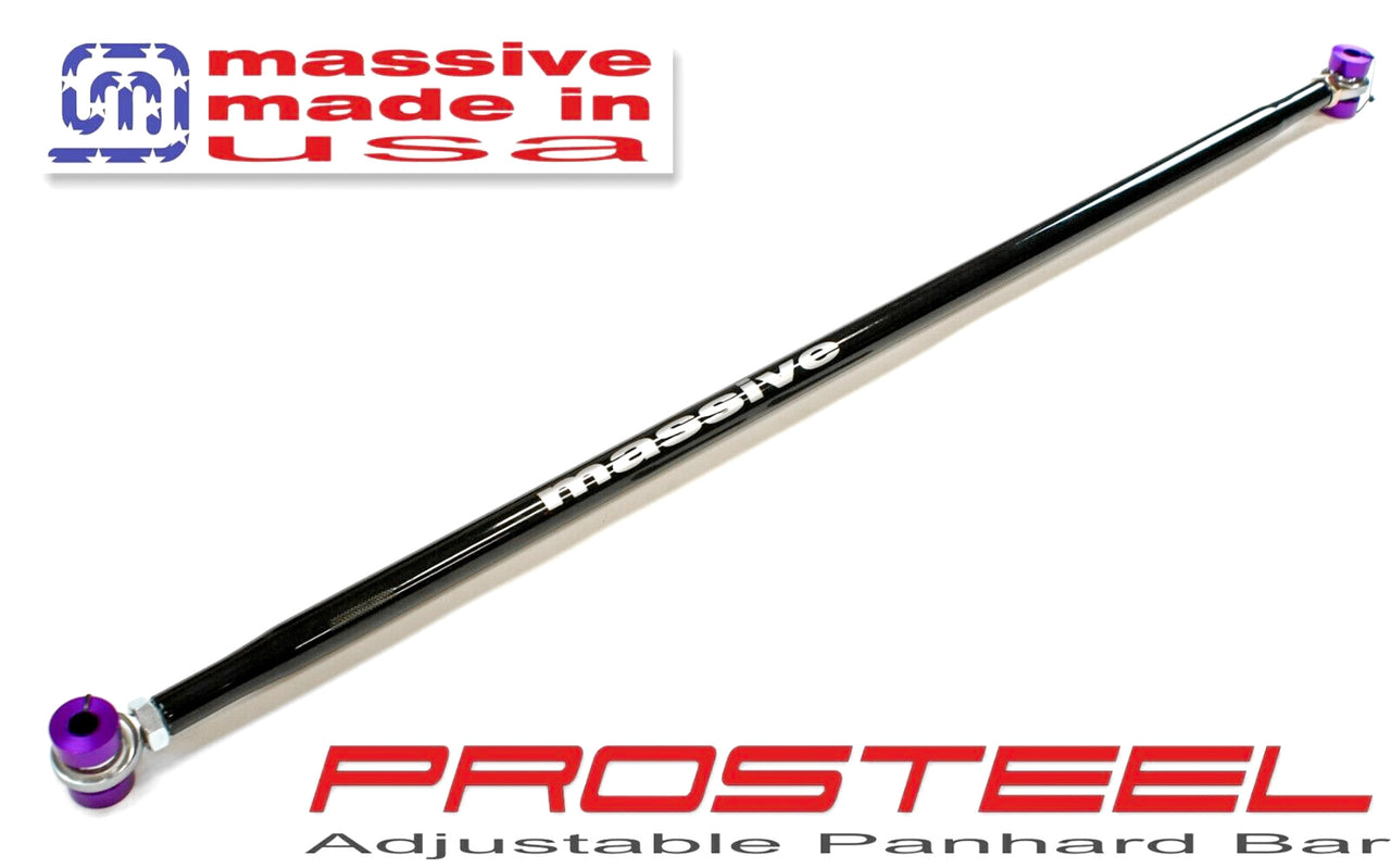 Massive Panhard PROSTEEL Rod 05-14Mustang GT 500 S197 3.7 4.0 4.6 5.0 5.4