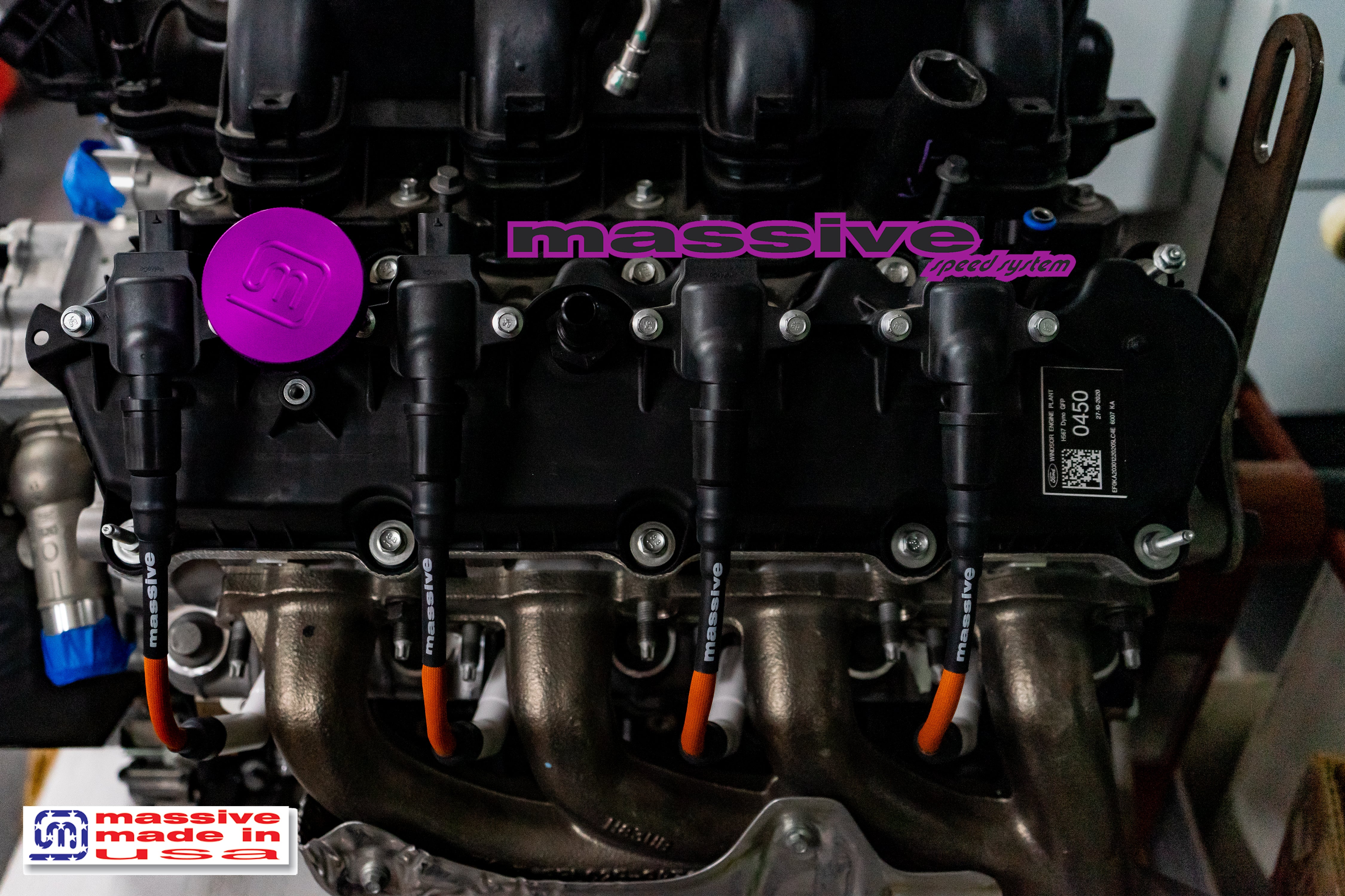 5525 ゴルフィッカーズ　7 3/4 Massive Signature Oil Fill Cap - Godzilla V8 Engine 6.8 7.3