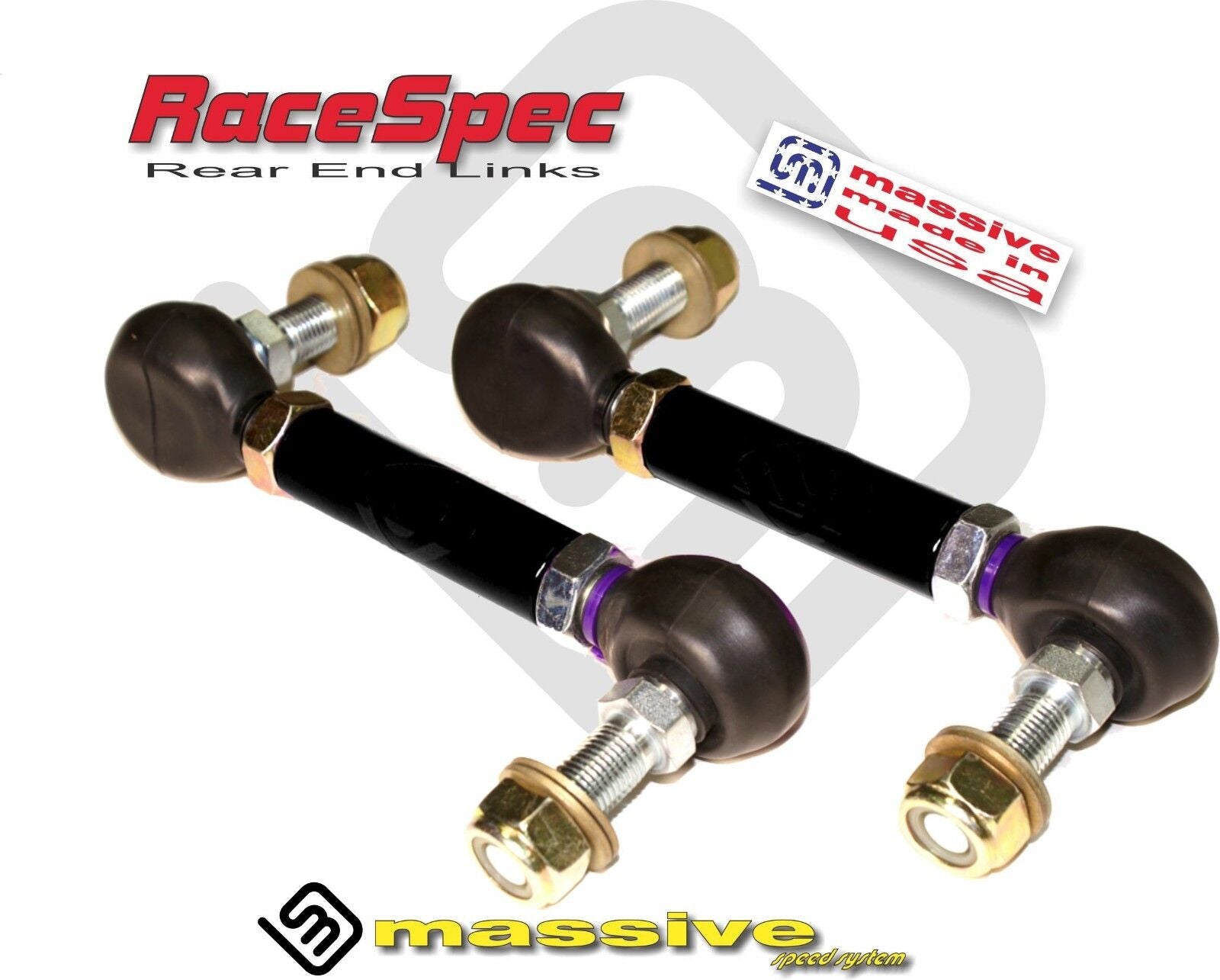 Massive RaceSpec Adjustable Rear ARB Sway Bar End Links Focus 16+ Focu